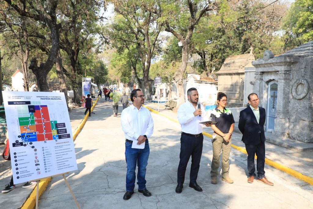 Presentan operativo de seguridad en Puebla capital