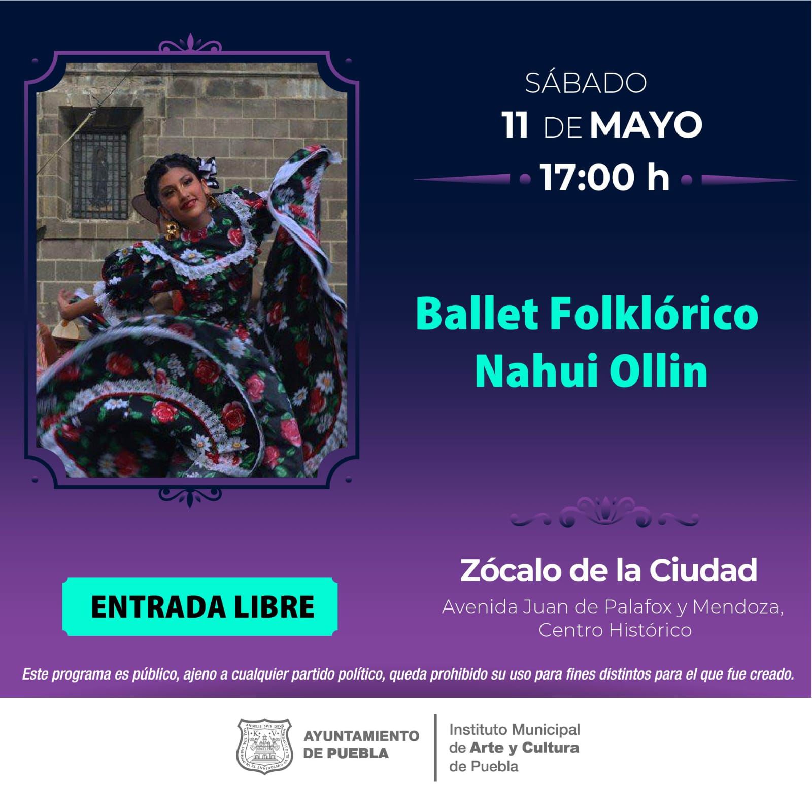 Arte y cultura GRATIS este fin de semana en Puebla capital