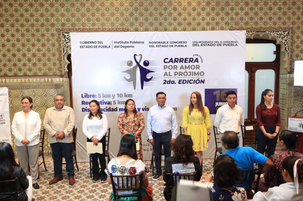 Presenta Congreso del Estado carrera “Por Amor al Prójimo” segunda edición