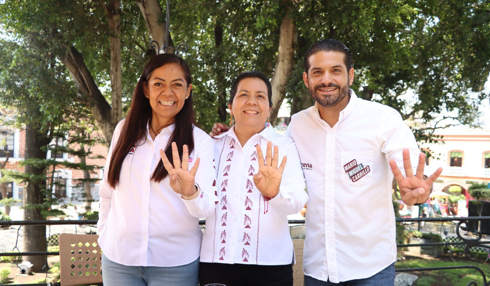 Ariadna Ayala y candidatos de la 4T en Atlixco piden consolidar el movimiento