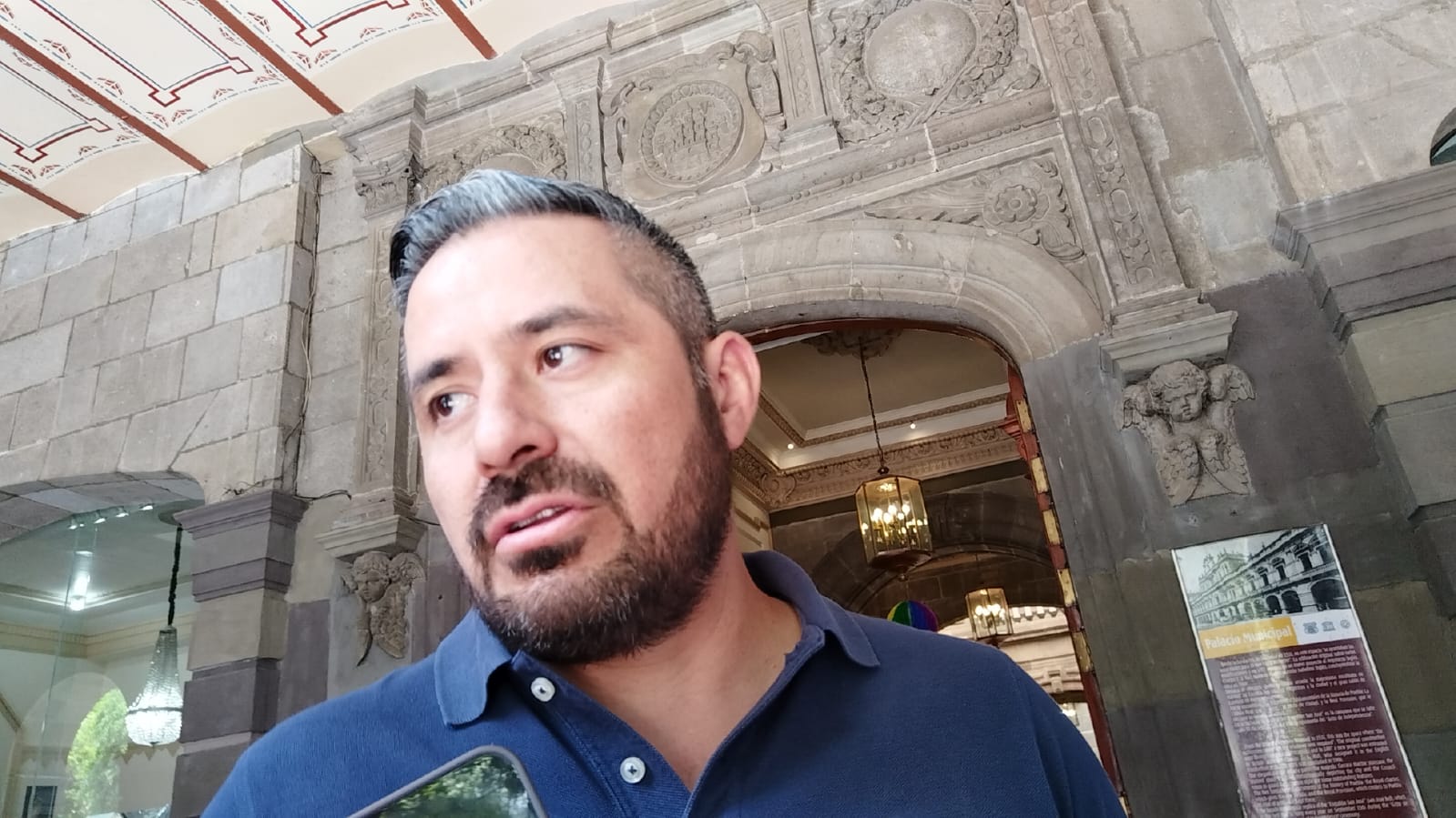 Video desde Puebla: Morena trata de desviar la atención de la violencia en las elecciones, acusó Adán Domínguez