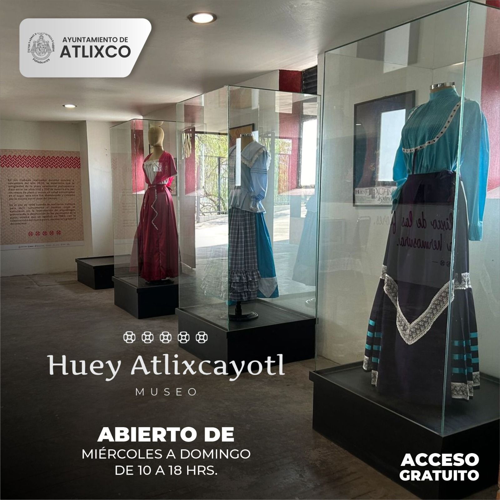 Desde Atlixco: ¡Te invitamos al museo del Huey Atlixcayotl!