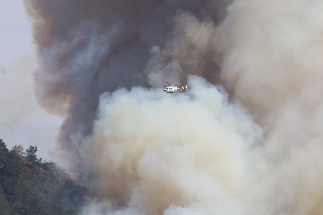 Autoridades de Puebla llaman a denunciar a responsables de incendios forestales