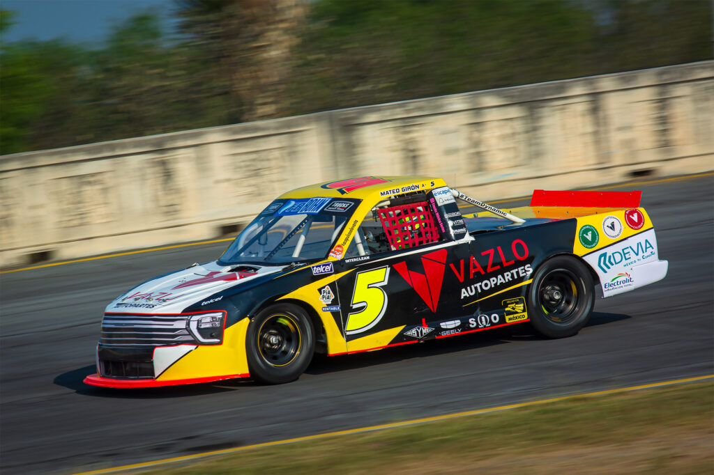 Llegó el triunfo 50 para el Dynamic Motorsports, de la mano de Mateo Girón en Trucks México Series