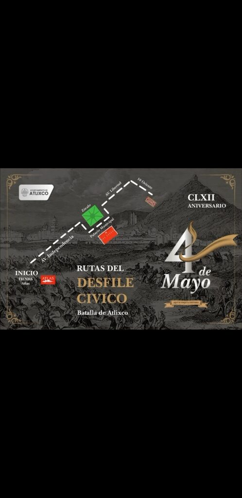 ¡Entérate! te traemos la ruta del desfile de este sábado en Atlixco