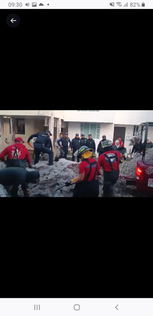 Tromba de ayer obligó a evacuar a 12 personas en la colonia Francisco I Madero: PC Estatal