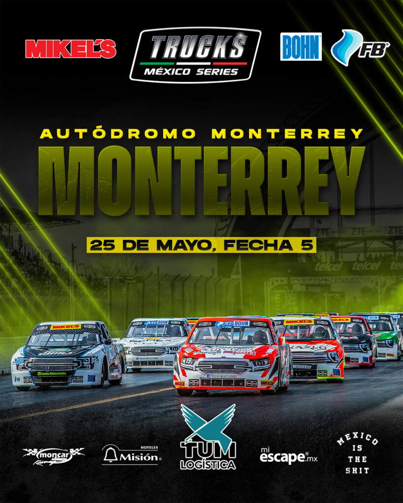 Monterrey, el 5to desafío de Trucks México Series 2024