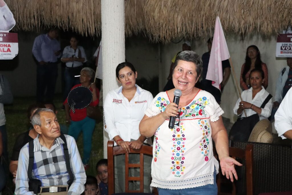 Ariadna Ayala creará macrotanque para mejorar abastecimiento de agua