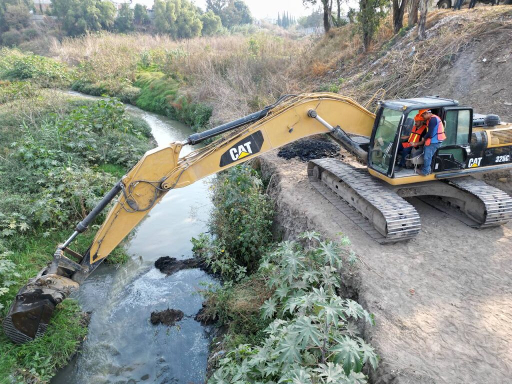 Ayuntamiento de Puebla inició el programa de limpieza en barrancas