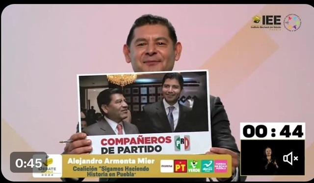 Entre propuestas, y descalificaciones, el debate de candidatos a la gubernatura de Puebla