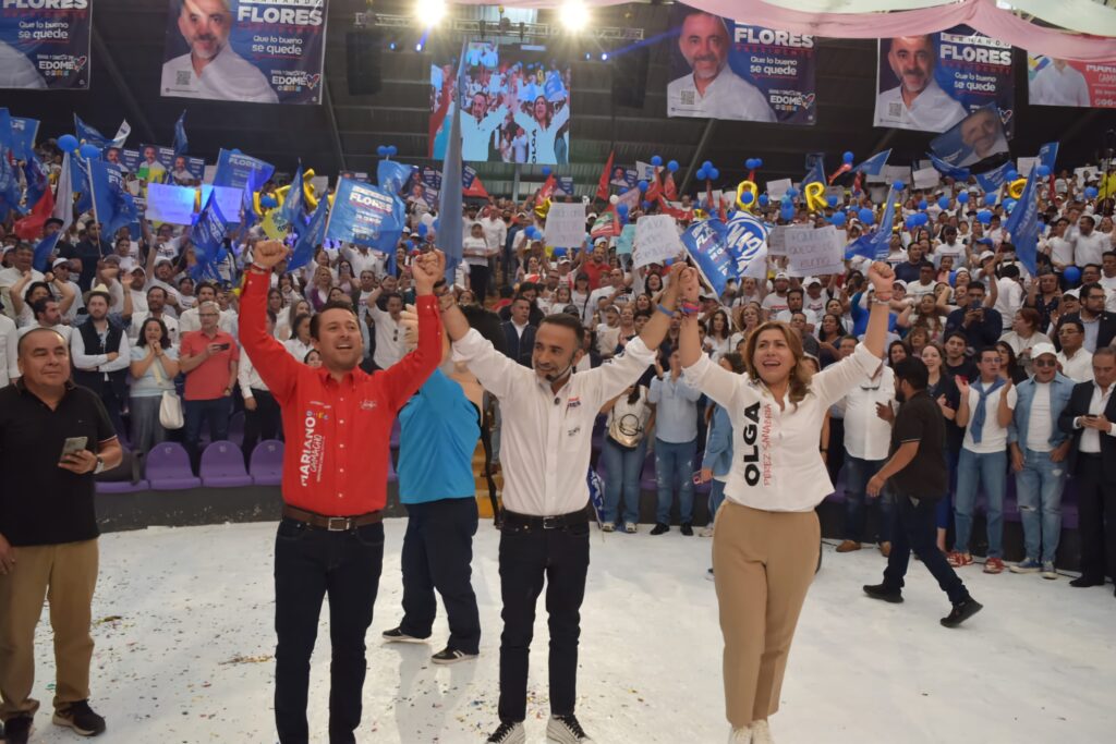 Cierra campaña Fernando Flores con el apoyo de los metepequenses