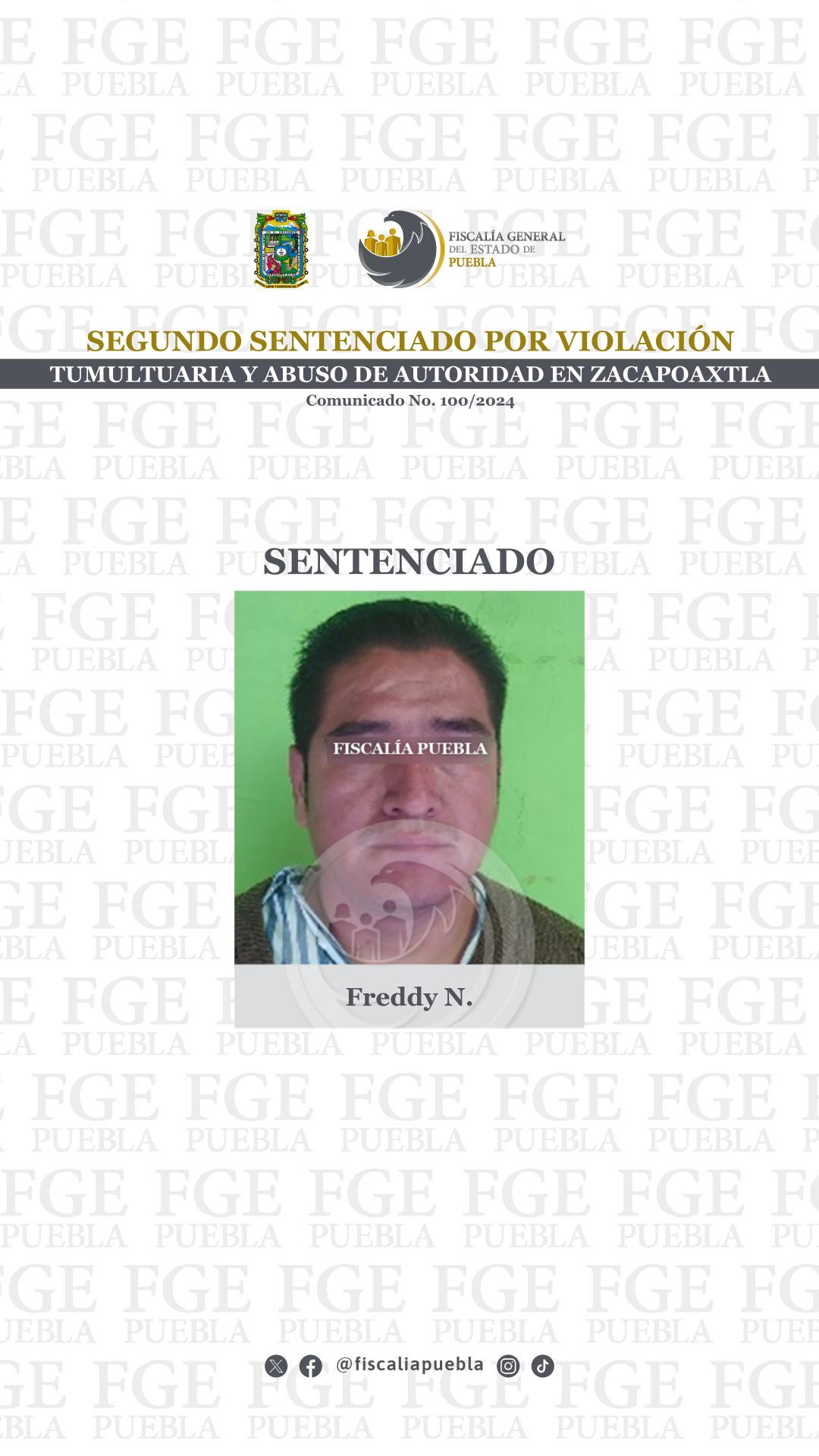 Freddy era policía estatal en Zaragoza, pero hace 12 años violó y golpeó a un hombre por no darle 30 mil pesos