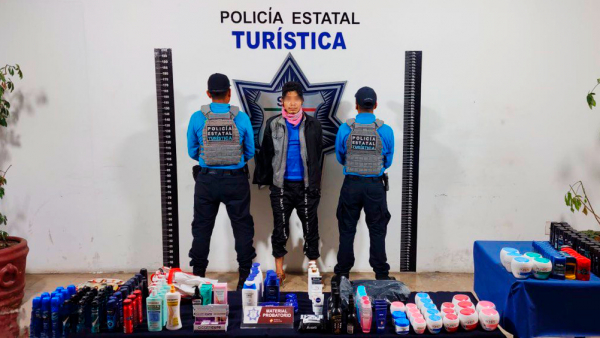 Detenido por robar farmacia en el Centro Histórico