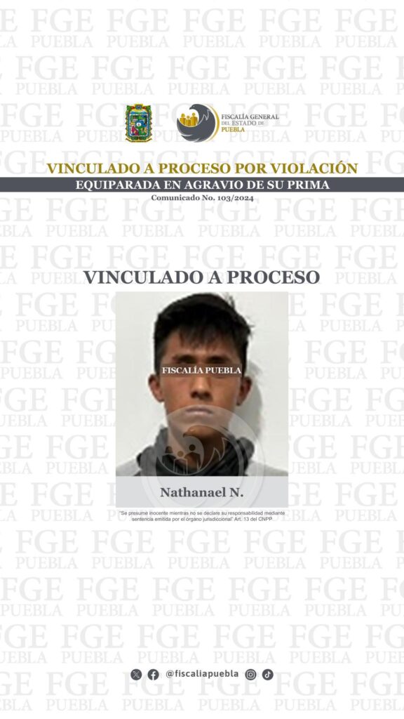 Violó a su prima menor de edad en Huauchinango