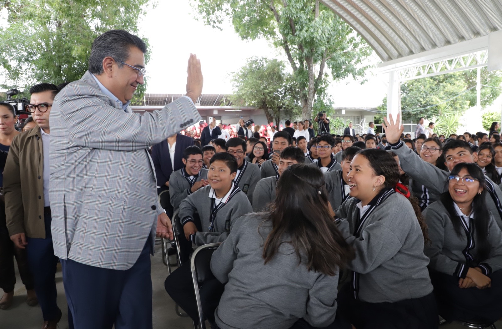 Gobierno de Puebla está alerta por las precipitaciones: Sergio Salomón