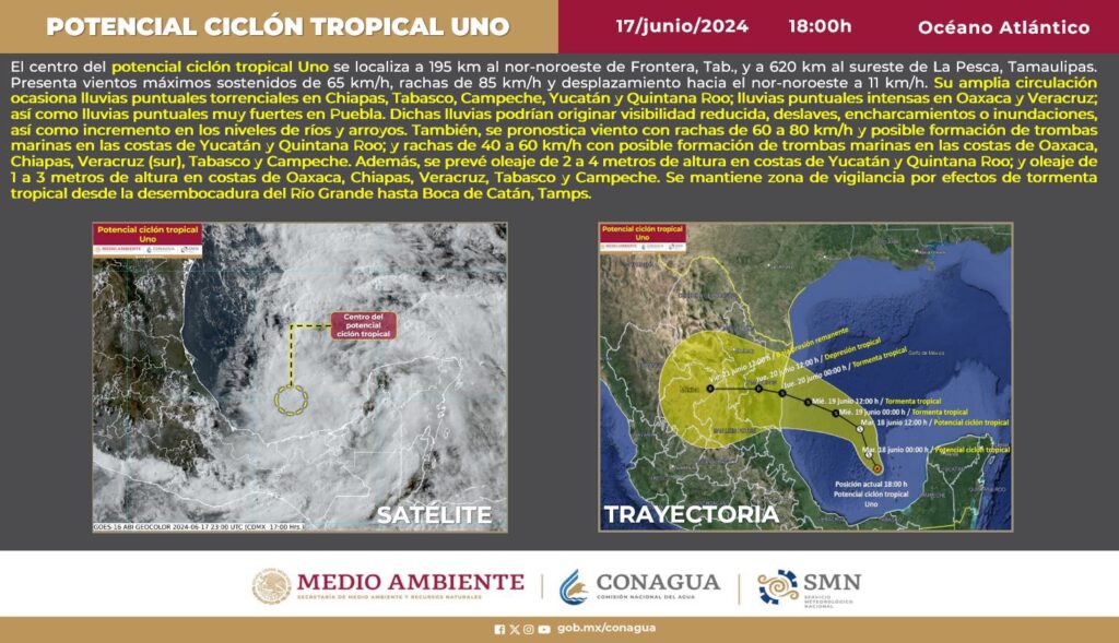 Puebla, entre los estados afectados por la tormenta tropical Alberto: Sergio Salomón