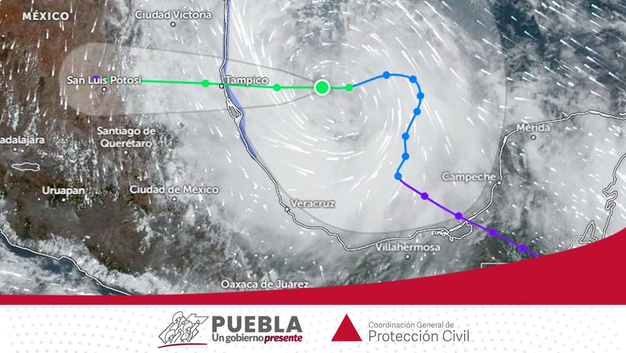 Prevén lluvias y viento en las próximas horas