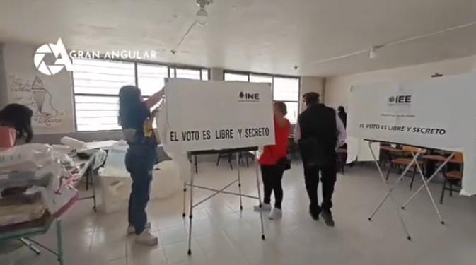 Video desde Puebla: En orden, inicia la elección 2024 en el estado