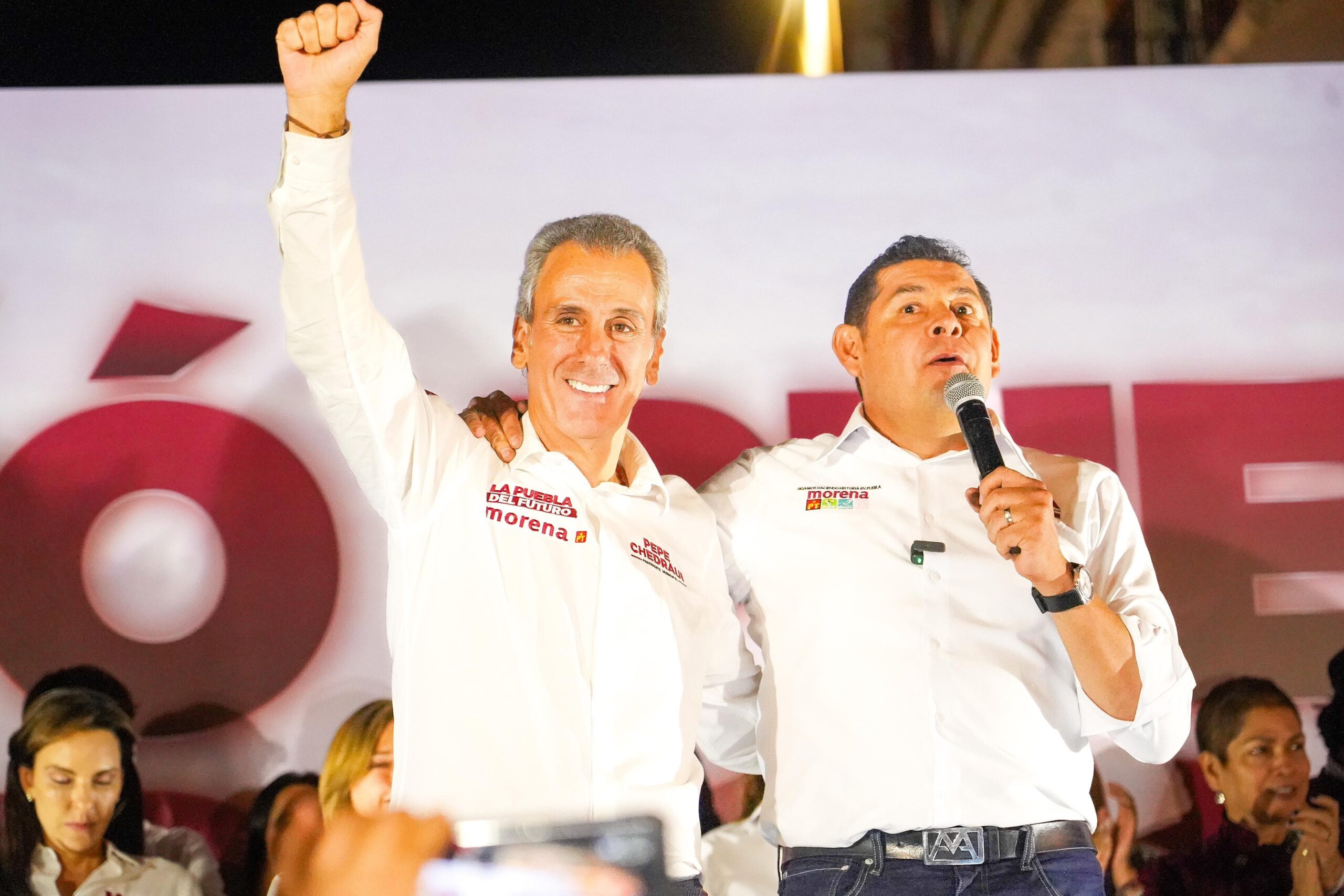 Juntos construiremos la Puebla del futuro: Alejandro Armenta y Pepe Chedraui