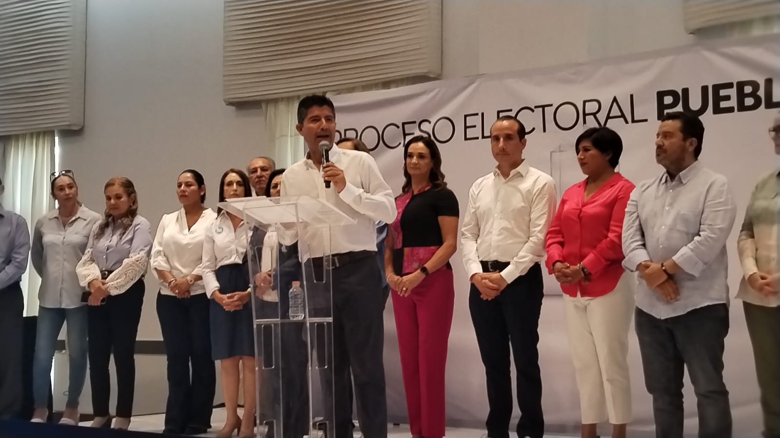 Video desde Puebla: Eduardo Rivera y Mario Riestra reconocieron sus derrotas