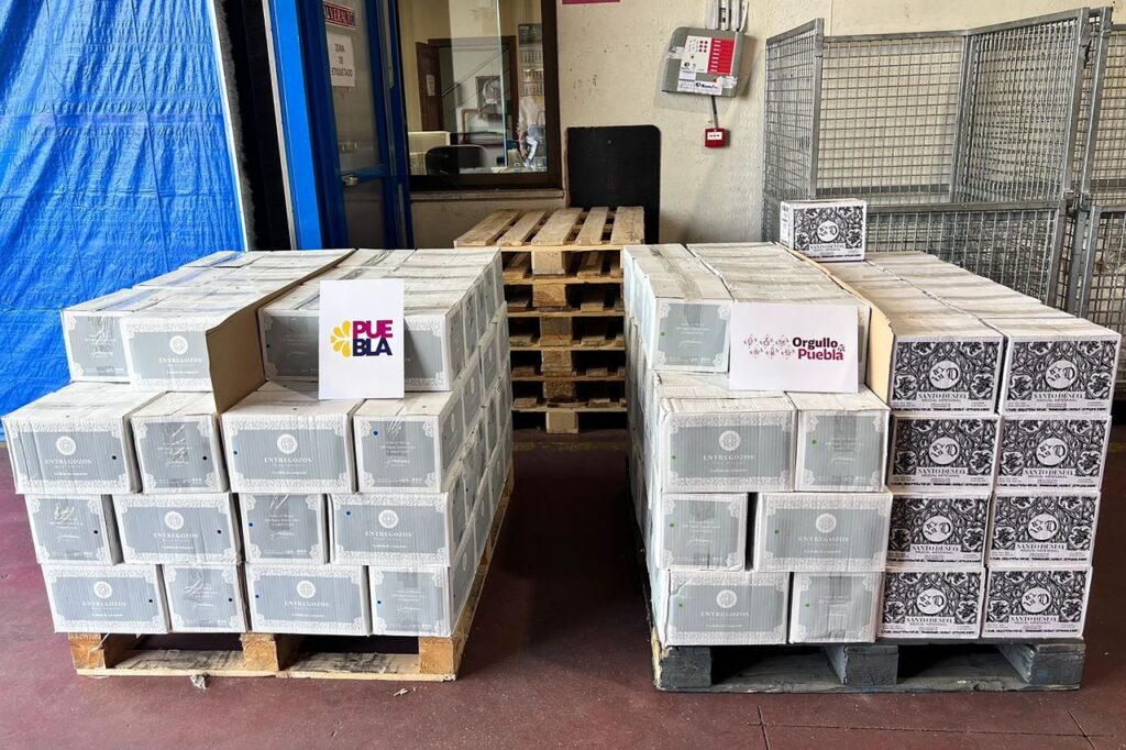 Puebla logró exportar a España el primer lote de mezcal