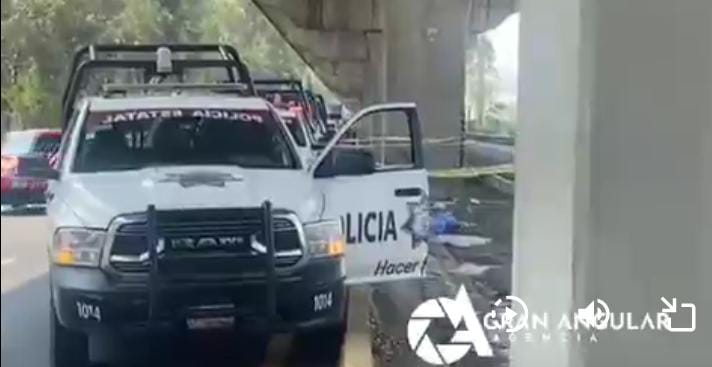 Video desde Puebla: Con un disparo en la cabeza, avientan cadáver en la México Puebla
