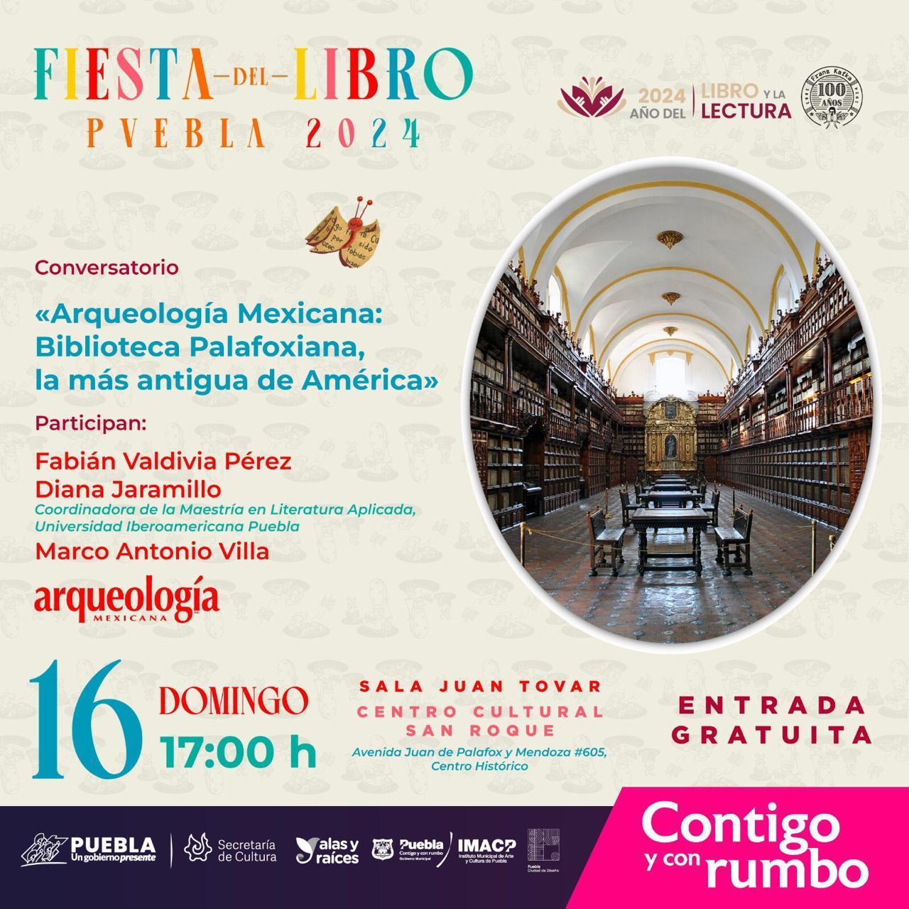 Pedro Ángel Palou, en la Fiesta del Libro