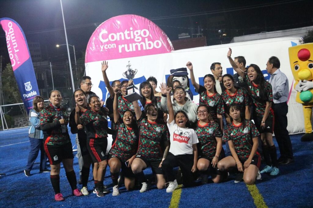 Secretarías de Gobernación y Seguridad Ciudadana ganan torneo de fútbol del ayuntamiento