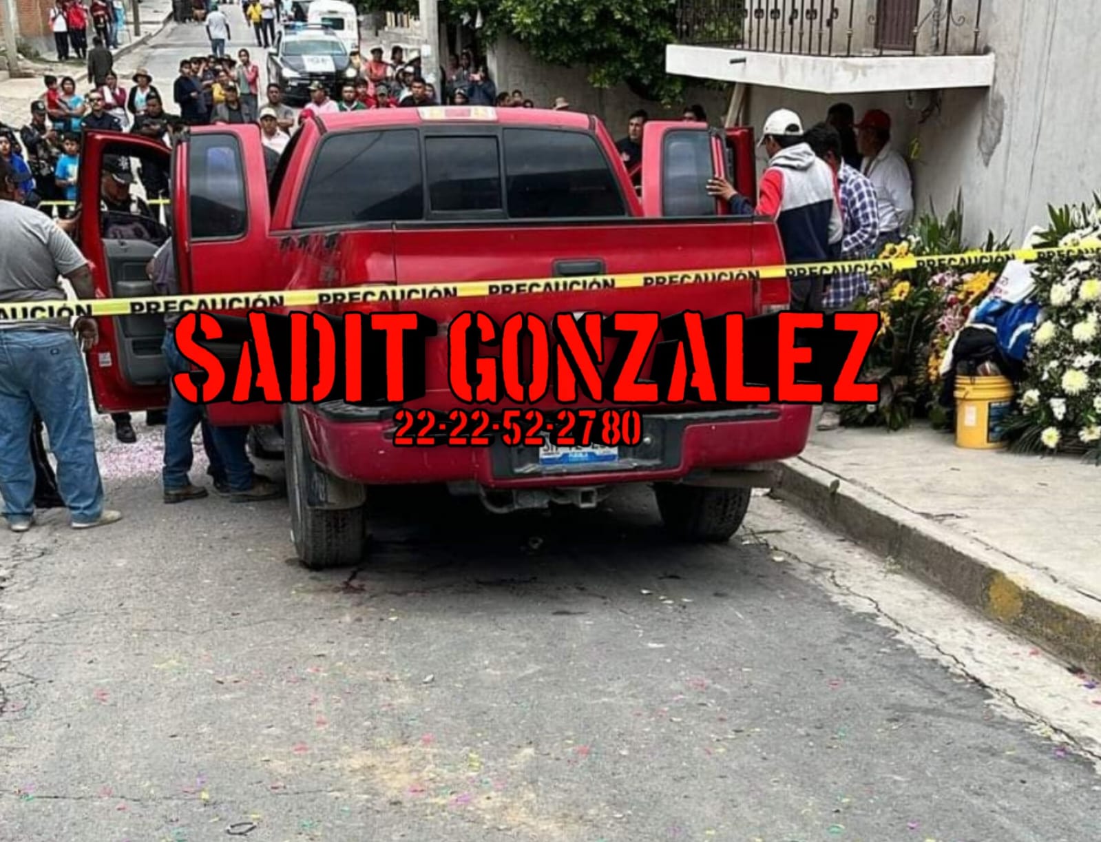 Andaban en un cortejo fúnebre..y los atropelló una camioneta