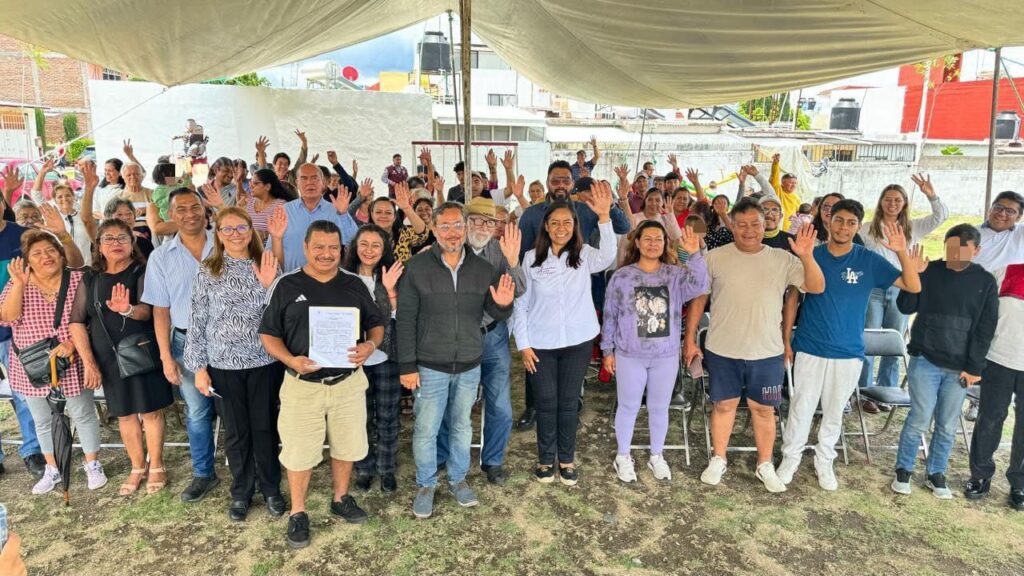 Ariadna Ayala entregó rehabilitación Polígono 1 Valle Real