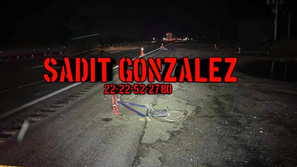 Murió ciclista atropellado sobre la autopista Puebla-Orizaba