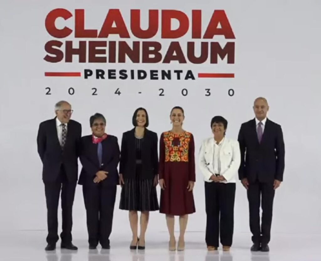 Claudia Sheinbaum anuncia nuevos integrantes de su gabinete