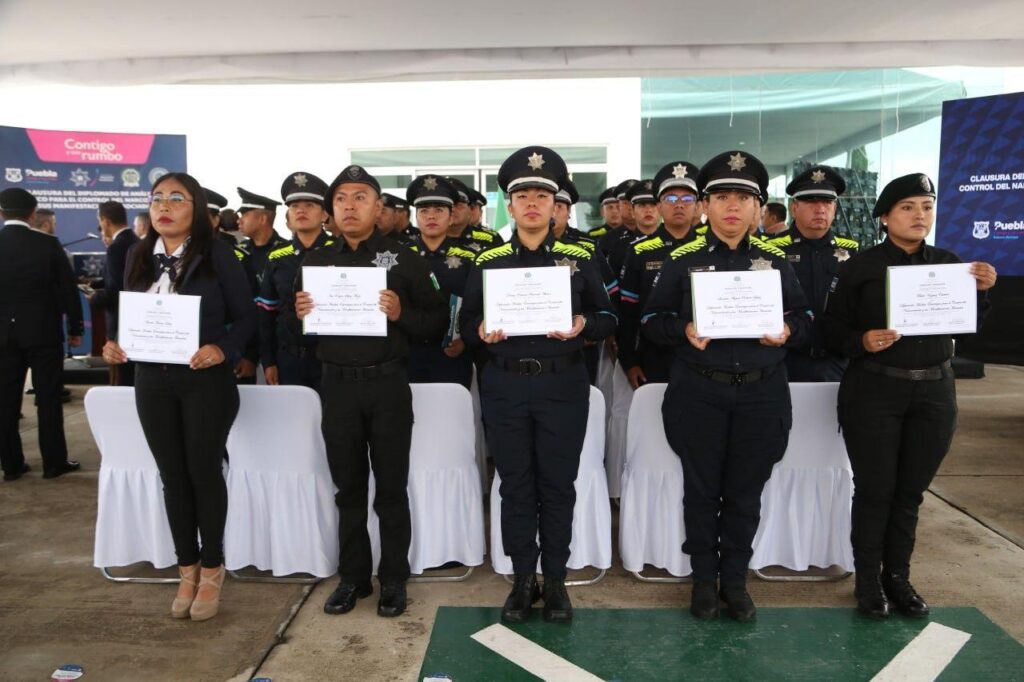 Policías de Puebla capital reciben capacitación sobre narcomenudeo