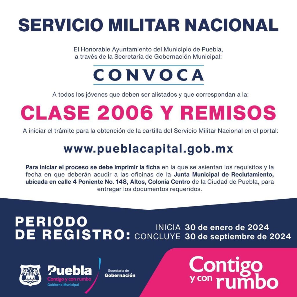 ¡Tramita ya tu cartilla militar”