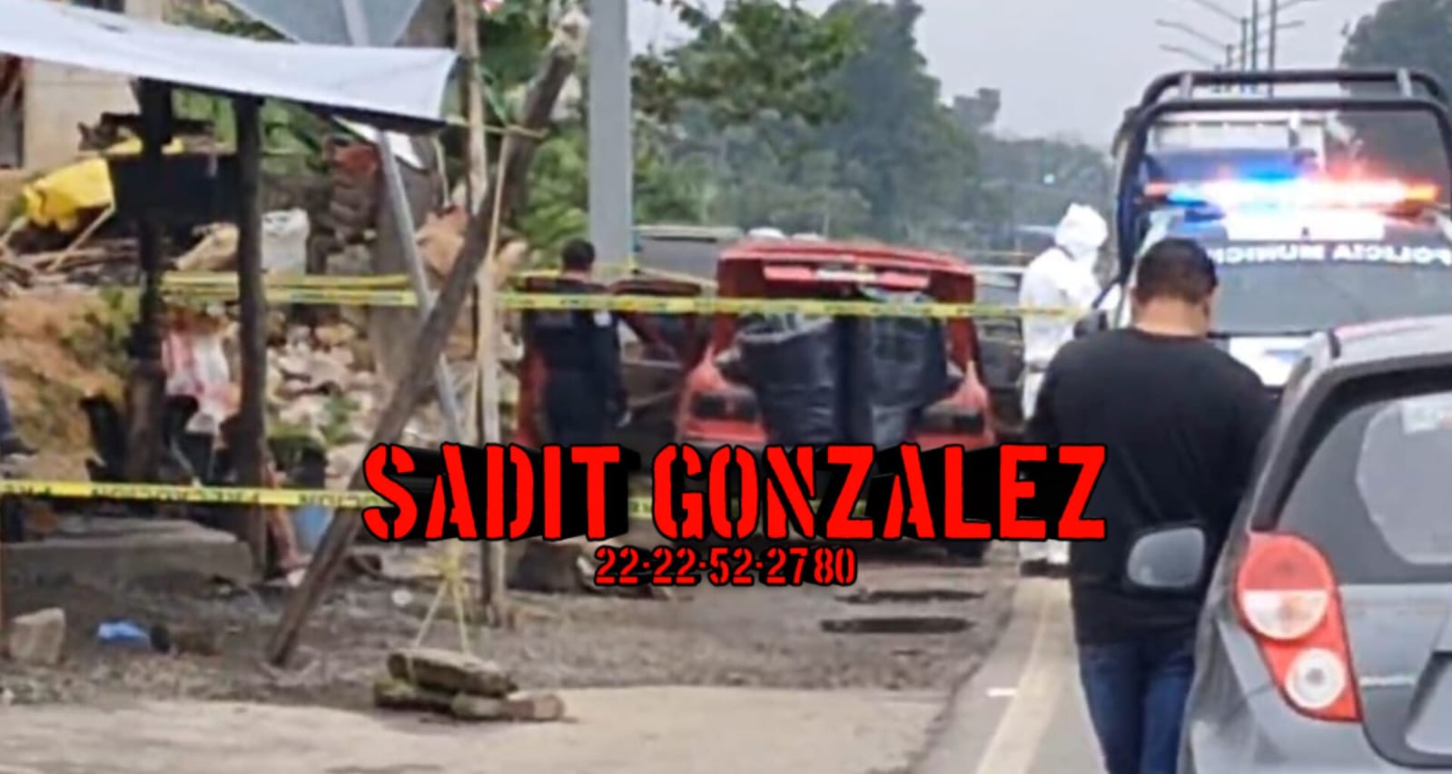Atacan a balazos a dos hombre en Xicotepec; uno falleció y el otro gravemente herido