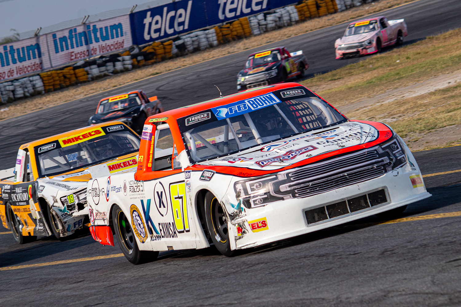 Sigue Rodrigo Maggio como líder del campeonato Trucks México Series 2024