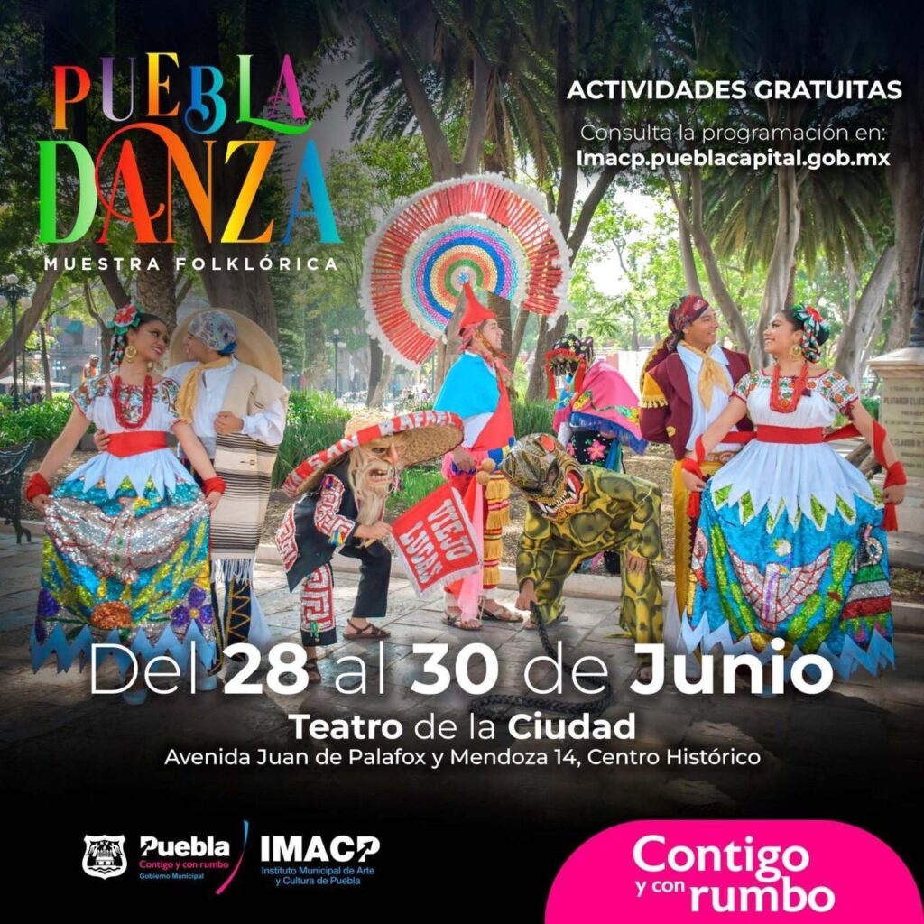 Ayuntamiento de Puebla prepara muestra folclórica de danza