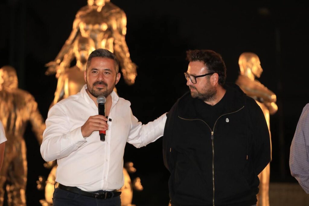 Inauguran el “Monumento a los Héroes del COVID”