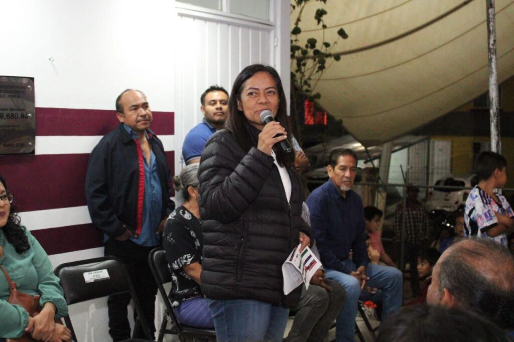 Ariadna Ayala rehabilita espacio deportivo en colonia El Cerril para disfrute de familias atlixquenses