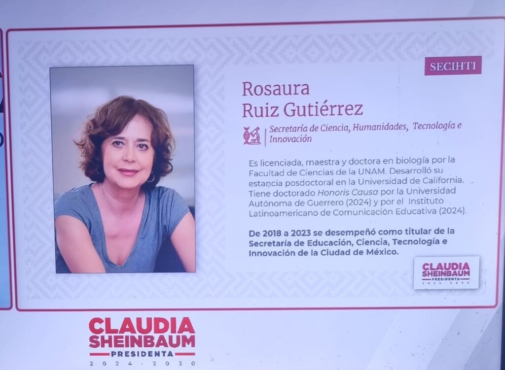 Claudia Sheinbaum: Gabinete 2024-2030