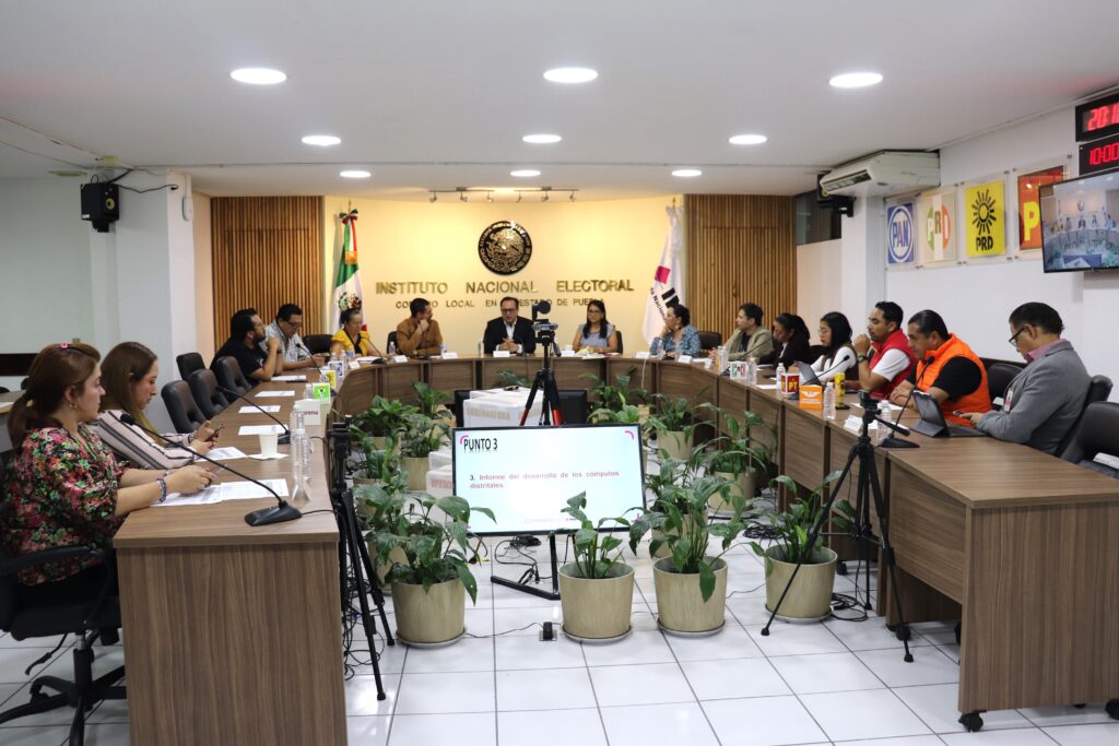 Avanzan cómputos de diputaciones federales: INE Puebla