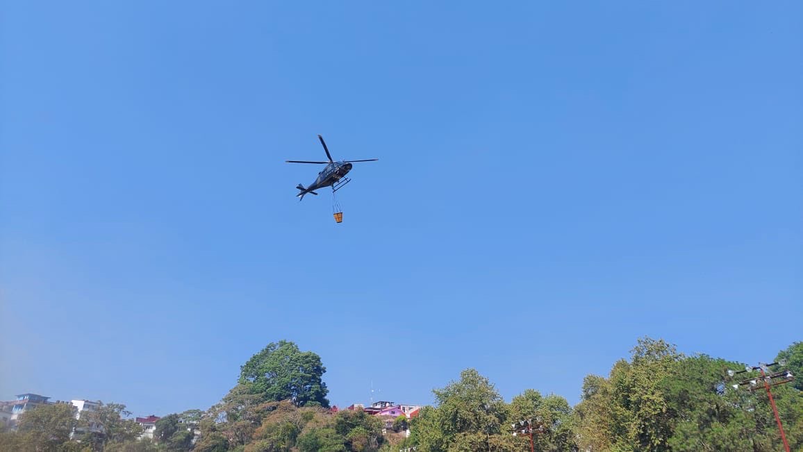 Controlado al 95% incendio forestal en Juan Galindo: Sergio Salomón