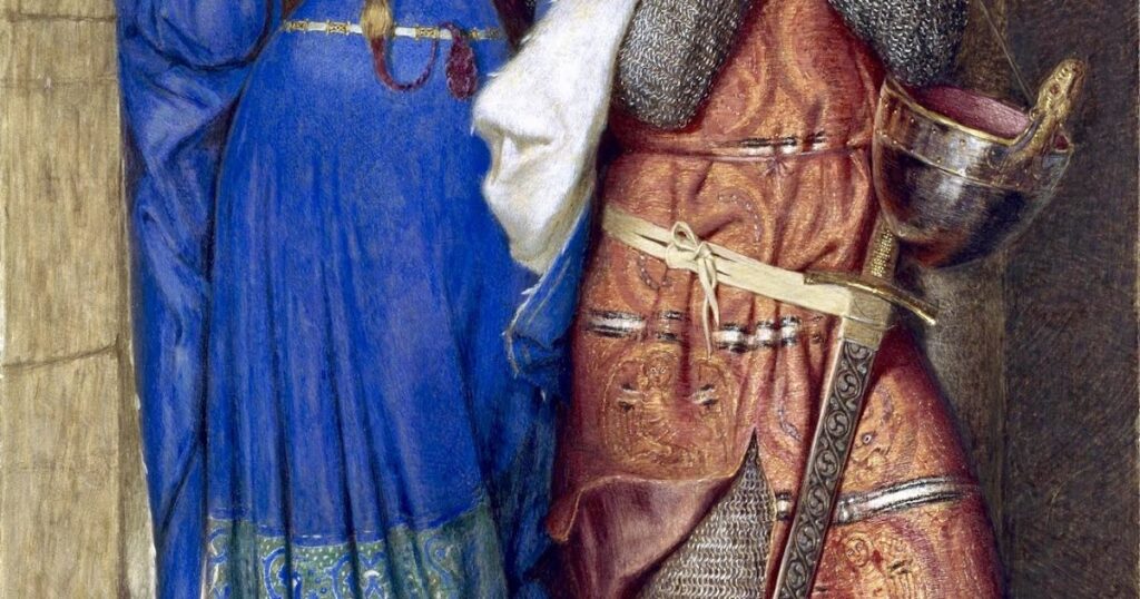 Encuentro en las escaleras de la torre, un amor inmortal