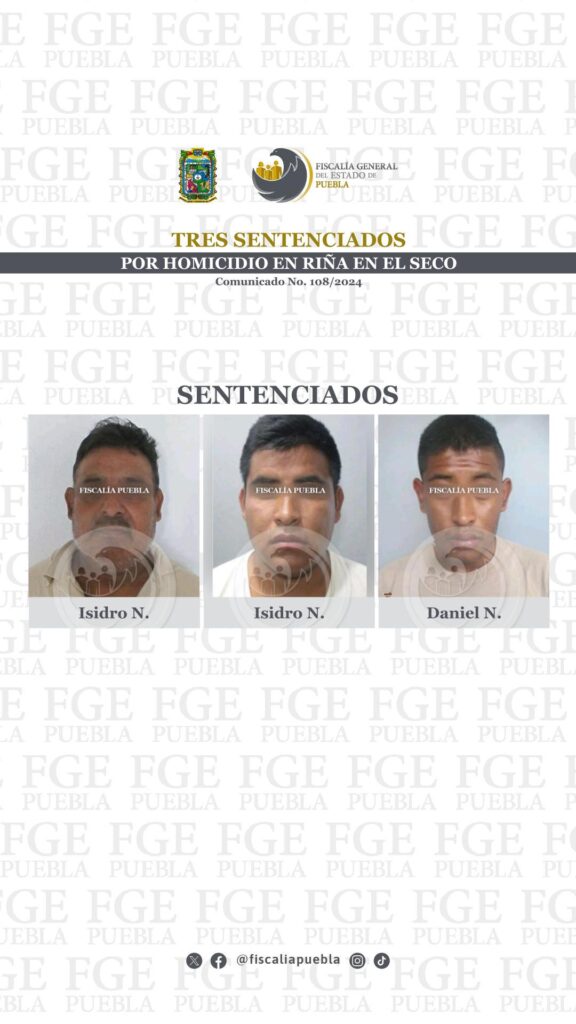 Estos 3 “valientes” asesinaron a un hombre en El Seco