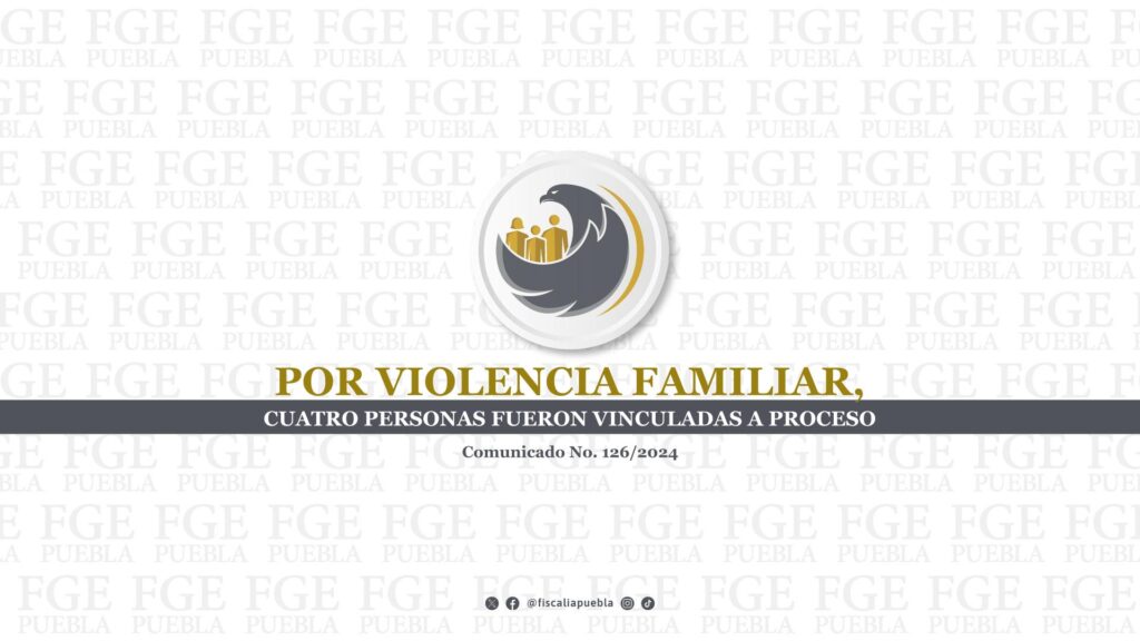 Por violencia familiar, cuatro personas fueron vinculadas a proceso