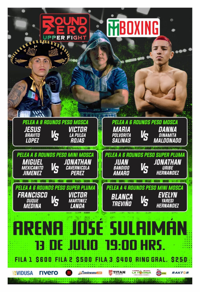 Encabeza “Bravito” López vs “Pulga” Rojas velada en Arena José Sulaimán