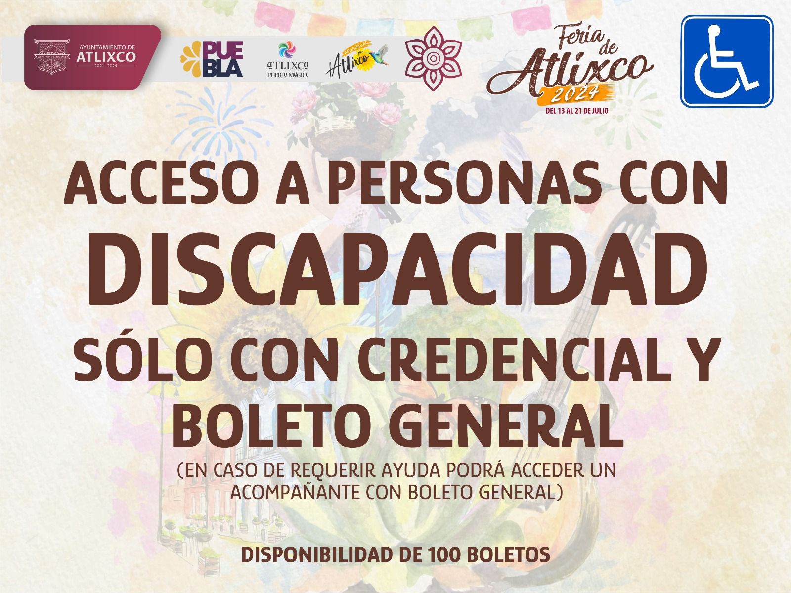 Atención: Todos disfrutaremos de la Feria de Atlixco 2024