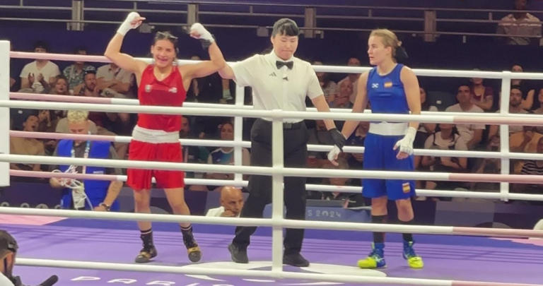 Fátima Herrera se sincera, tras avanzar a Octavos de Final en boxeo: “No estoy acostumbrada a que me animen tanto”