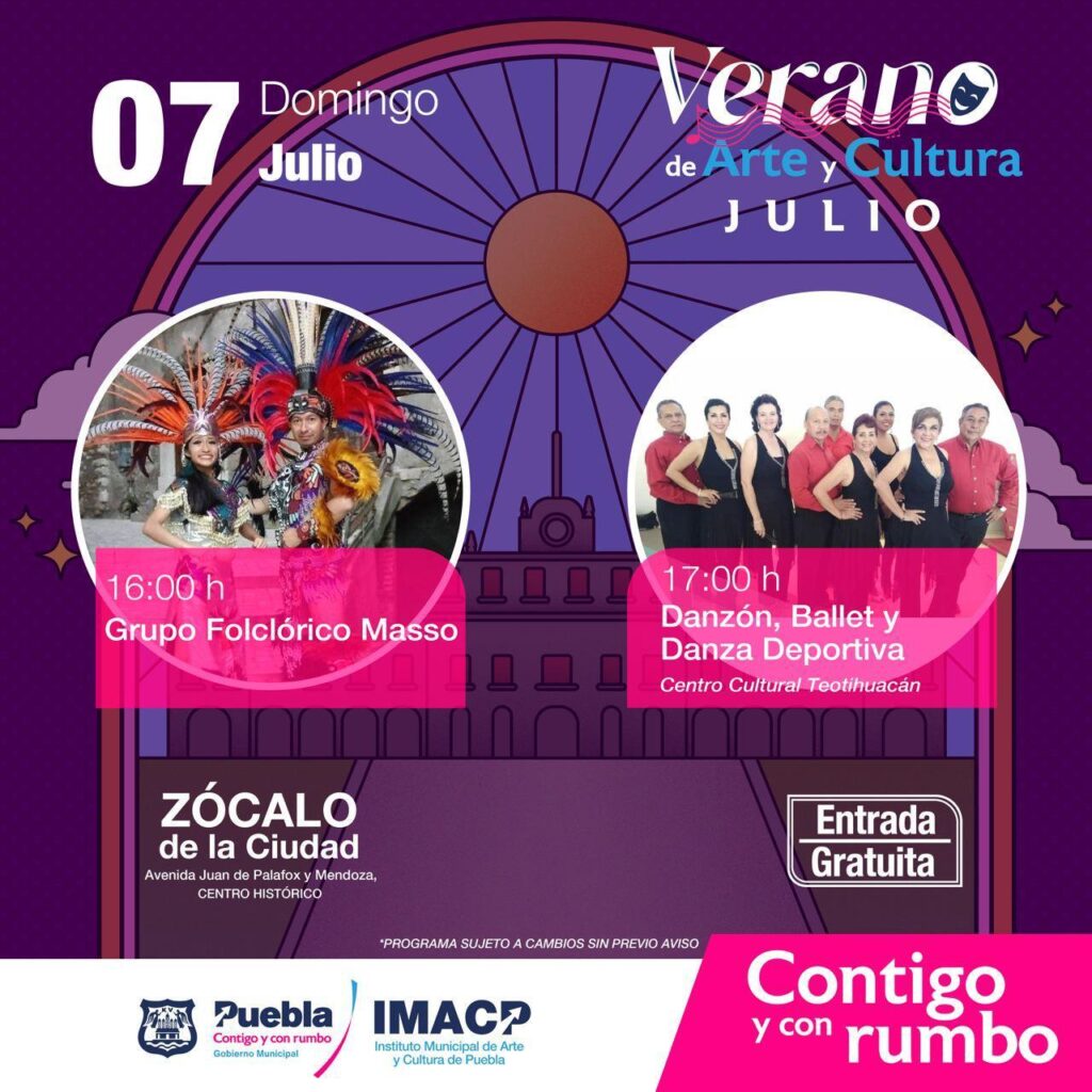 Arte y cultura en Puebla este fin de semana