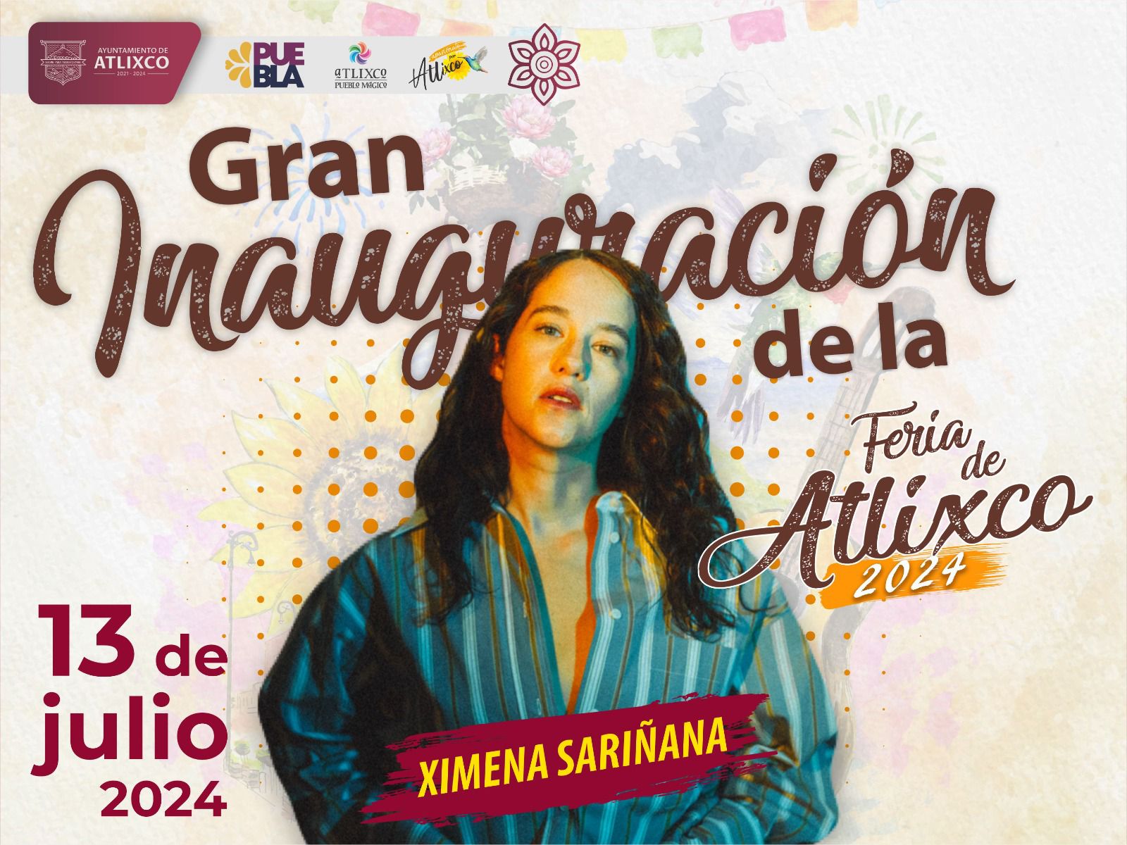 Video desde Puebla: Este sábado inicia la feria Atlixco 2024